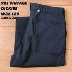90s USA Dickies 874 W36 Navy ワークパンツ 米国製 90s USA製古着 ディッキーズ 874 ワークパンツ チノパン W36 紺 - メルカリ