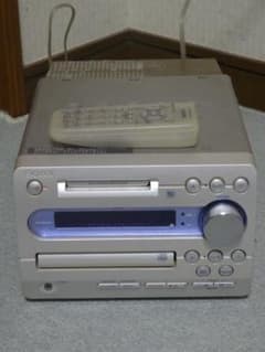 【完動品】SONY CMT-F3MD➕MD3枚付属中 ◇訳あり◇ジャンク品◇アンプのみ◇pepz CMT-F3MD シルバー◇ソニー
