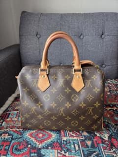 Louis Vuitton モノグラム スピーディ ハンドバッグ25のサムネイル