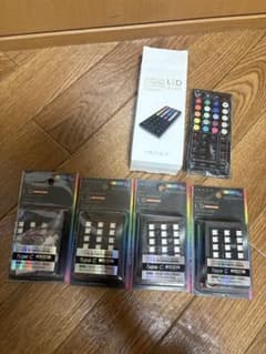 cb750four フォグランプLED未使用4つ　リモコン新品1つ　インテック製 cb750four フォグランプLED未使用4つ リモコン新品1つ インテック製