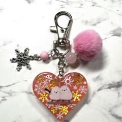 7511☆ シマエナガ キーホルダー チャーム レジン ハンドメイド - メルカリ