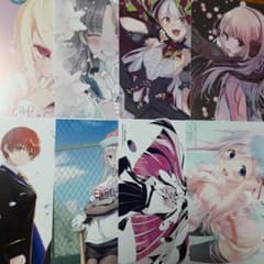 非売品】 購入特典 イラストカード ポストカード 8種セット まとめ売り