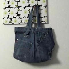 デニムリメイク トートバッグ LEVI’Sのサムネイル
