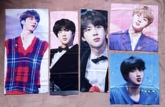BTS JIN ジン マスタニム スローガン 5枚セット - メルカリ