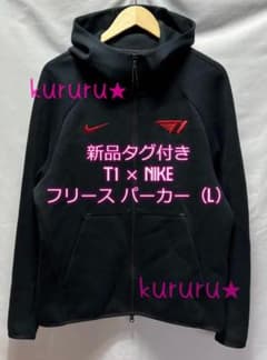 タグ付✦T1×NIKE テックフリース パーカー メンズLサイズのサムネイル
