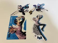 ペルソナ5 ザ・ロイヤル フォックス 喜多川祐介 ゴエモン　ステッカーセットのサムネイル