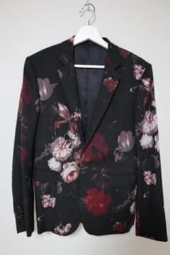 美品】LAD MUSICIAN花柄テーラードジャケット44BLACK/RED - メルカリ