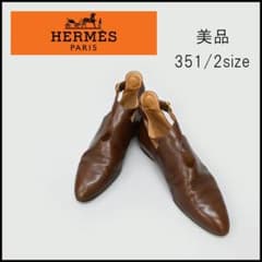 ■ 47987★年 HERMES エルメス フラットシューズ ブラウン □ 47987☆年 HERMES エルメス フラットシューズ ブラウン - メルカリ