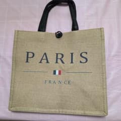 PARIS FRANCE ロゴ入り トートバッグのサムネイル