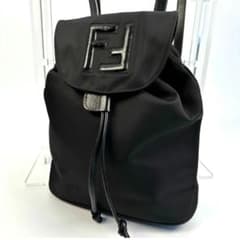 【美品】FENDI　フェンディ FF ナイロン リュック　バックパックのサムネイル