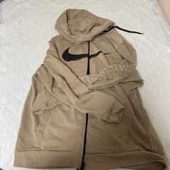 NIKE メンズ ジップアップパーカー ベージュのサムネイル