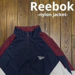 希少！【Reebok リーボック】90sナイロンジャケット XXL