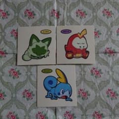 ポケモンパンデコキャラシール ３枚のサムネイル