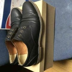 黒靴 HEREs 靴紐無しのサムネイル