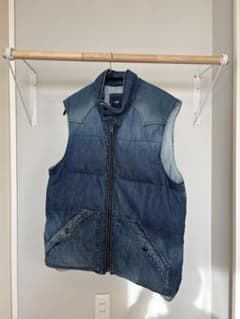 Gap デニム ダウンベスト Lサイズのサムネイル