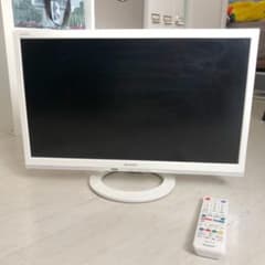 【最終値下】SHARP AQUOS LC-22K30-W 22型 テレビ 白のサムネイル