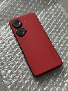 極美品　ZenFone 9 サンセットレッド 128 GB SIMフリーのサムネイル