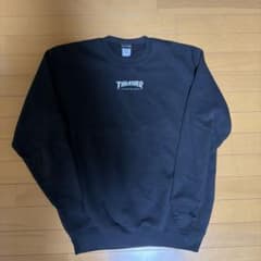 THRASHER トレーナー ブラックのサムネイル