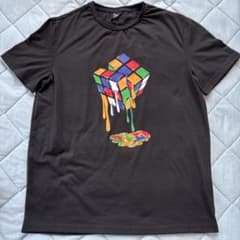 ルービックキューブ　Tシャツ　黒　Mのサムネイル
