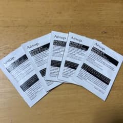 Aesop パセリシード フェイシャルトリートメント 5パック - メルカリ