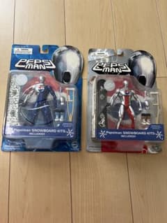 早い者勝ち レア!! ペプシマンフィギュア 2nd 青バージョン未開封 ペプシマン ウルトラ フリーポーズ フィギュア スノーボード ブルー