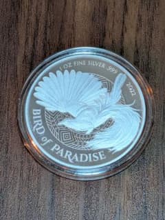 銀貨 1オンス 極楽鳥 銀貨 1オンス 極楽鳥 - メルカリ