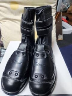 Simon ブラック ハイカット安全靴のサムネイル
