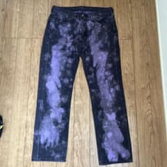 プ*ン様 LEVI’S 514 紫染めリメイクのサムネイル