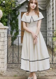 【新品♡未使用！】Her lip to オフショルワンピースのサムネイル