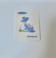 한국 한정 포켓몬빵 30주년 씰 라플라스