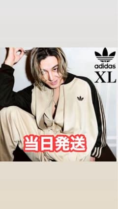 新品XL】藤井風☆当日発送☆アディダス ルーズ メッシュ トラック