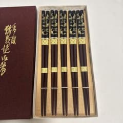 極上 輪島塗 箸 5膳セット 鶴柄 - メルカリ