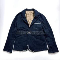 美品】パラスパレス 十日 インディゴコットン デニム ジャケット