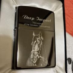 伝説の名馬‼️ディープインパクト号‼️引退記念zippo‼️全レース刻印‼️最強種牡馬‼️のサムネイル