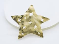 KENZO ケンゾー ブローチ 星 スターモチーフ ゴールドカラー全長5.9cm KENZO ケンゾー ブローチ 星 スターモチーフ ゴールドカラー全長5.9cm
