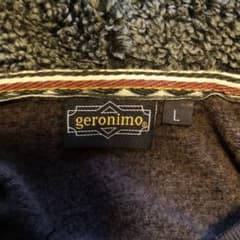 値下げ↓↓↓Geronimo バックプリントパーカー Lのサムネイル