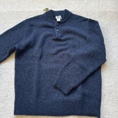 L.L.Bean ダークブルー セーター XL-REGのサムネイル