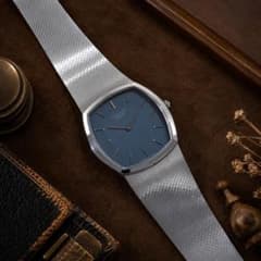 SEIKO CREDOR Vintage｜ブルーダイヤル 2針 ドレスウォッチ - メルカリ