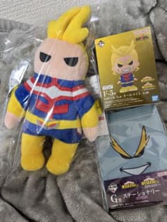 이치 반 쿠지 히로아카 E상 올마이트 봉제인형 F상 G상