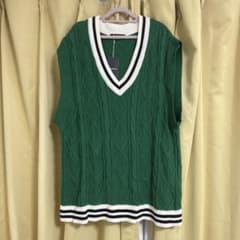 グリーン　ベスト　レディースのサムネイル