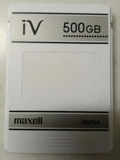maxell iVDRS 500GB 動作確認済み wooo ivdr-s - メルカリ