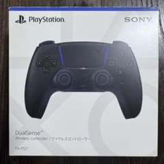PS5 DualSense ワイヤレスコントローラー ブラックのサムネイル