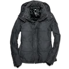 定価10万 wjk back satin ミリタリーダウンジャケット L グレー - メルカリ