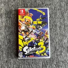 ▼극미품 Nintendo Switch 스플래툰 3 소프트 동작 확인이 끝난 상태