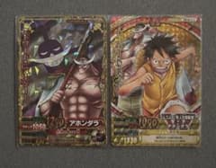 ワンピース ワンピーベリーマッチW CP 2枚セット ルフィ、白ひげのサムネイル