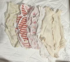 UNIQLO BABY メッシュインナー ボディスーツ 60cm 5枚セットのサムネイル