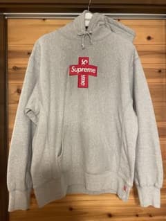 美品 SUPREME Cross Box Logo Hooded シュプリームのサムネイル