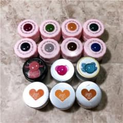 カラージェル14色.アクリルパウダー.ネイル用品セットのサムネイル