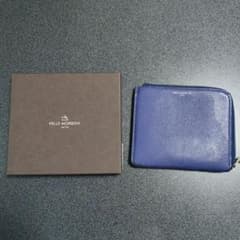 PELLE MORBIDA 二つ折り財布 ネイビーのサムネイル