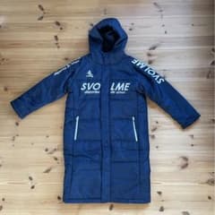 スボルメ svolme キッズ　中綿ベンチコート　130-140cm  サッカーのサムネイル
